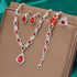 Jewelry Set Bracelet Earrings Necklace And Ringfour