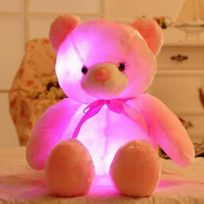 Creative Light Up LED Teddy Bear Stuffed Animals Plush