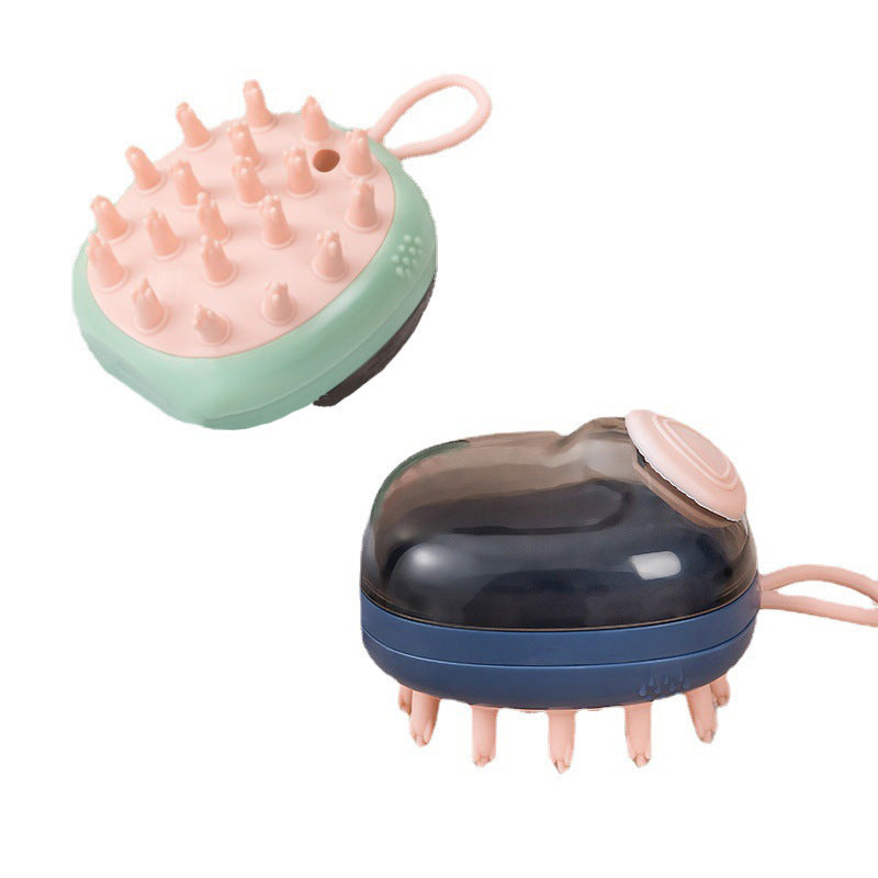 New 2 In 1 Pet Cat Dog Cleaning Bathing Massage Shampoo 