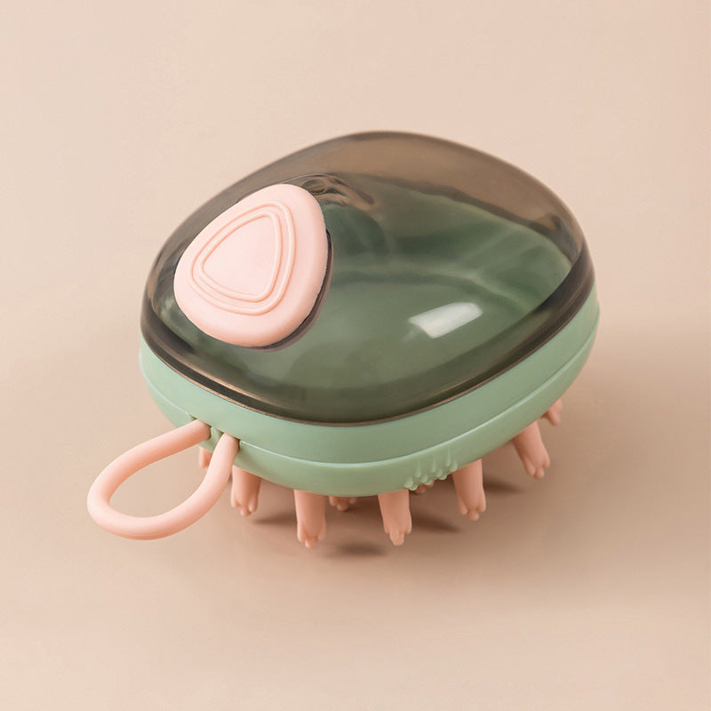 New 2 In 1 Pet Cat Dog Cleaning Bathing Massage Shampoo 