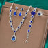 Jewelry Set Bracelet Earrings Necklace And Ringfour